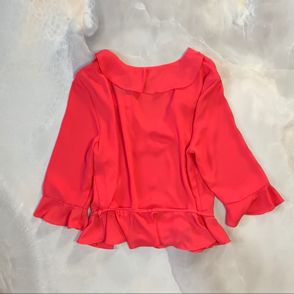 Topshop Ruffle Top - Picture 4 of 6